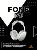 Fone De Ouvido Sem Fio Extra Bass P9 Air Top Max