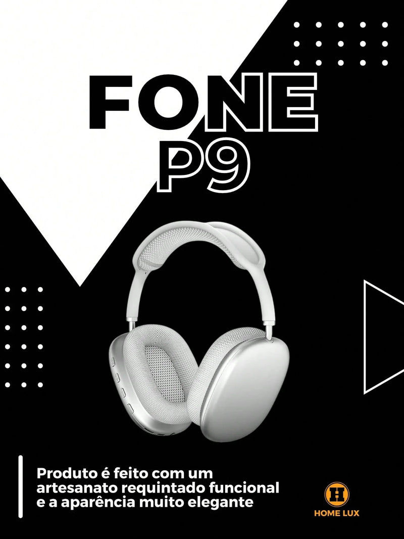 Fone De Ouvido Sem Fio Extra Bass P9 Air Top Max