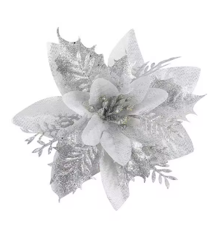 Flores de Natal Glitter