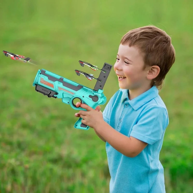 Lançador de Aviões de Brinquedo