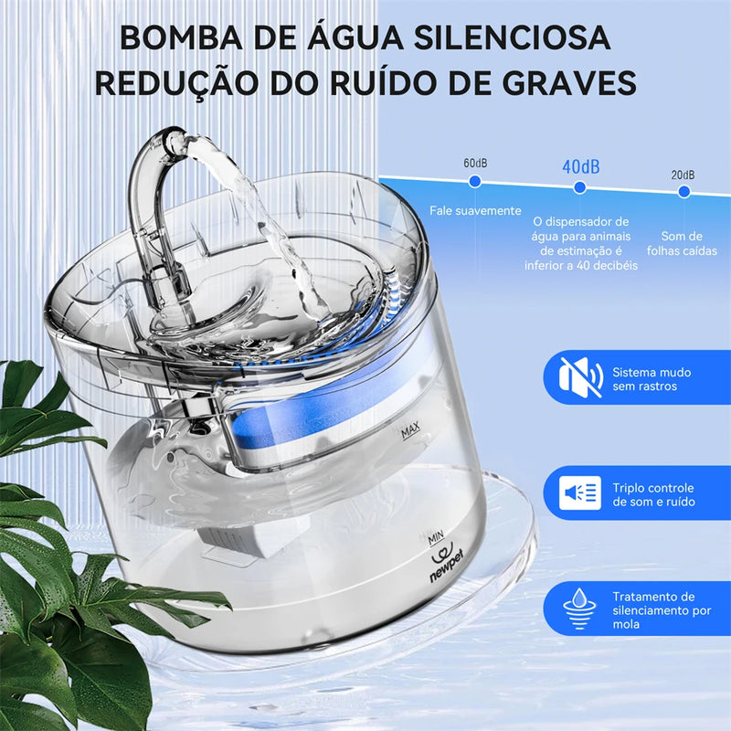 Fonte de Água Bebedouro Automático para Pet