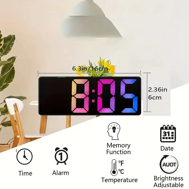 Relógio Digital LED Despertador