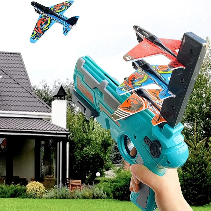 Lançador de Aviões de Brinquedo