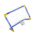 Mini Futebol Plástico Removível Poste de Gol Rede Conjunto de Alta Resistência