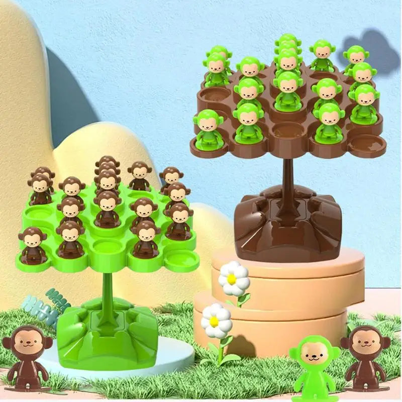 Brinquedo de Equilíbrio com Macacos